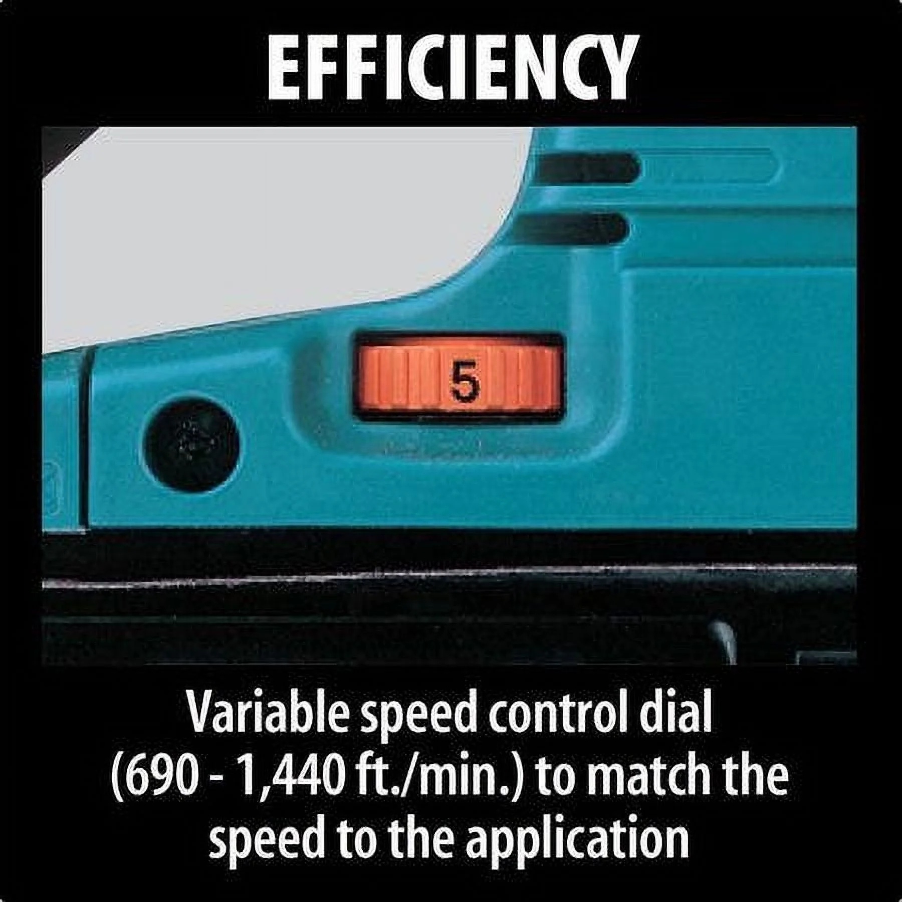Makita 9920 3'' x 24'' Corded Belt Sander Variable Speed - Image 5