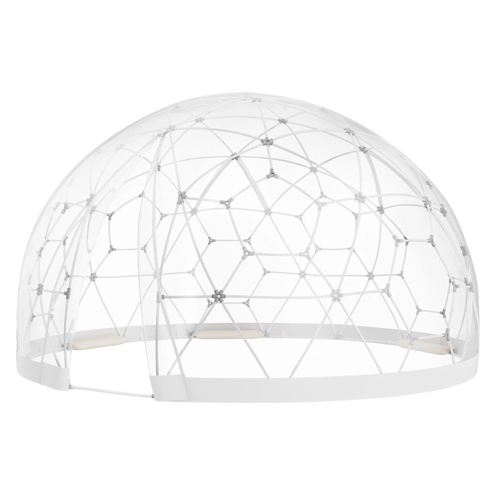 9.5FT Outdoor Bubble Tent – Transparent Dome Camping Shelter with Zip Door & Windows – Waterproof Pop-Up Tent for Stargazing, Backyard, Patio & Glamping – Portable Instant Setup - Image 9
