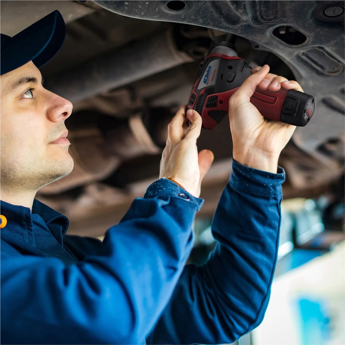ACDelco ACDelco G12 Series 12V Li-ion Cordless 3/8"? Ratchet Wrench & Impact Wrench Combo Tool Kit - Image 9