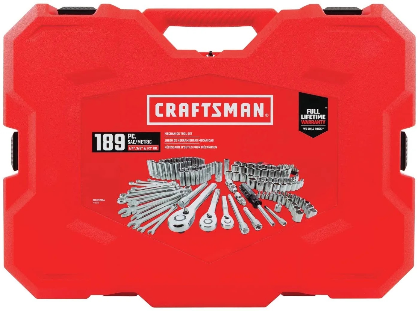 Craftsman Craftsman CMMT12034 Metric & SAE Mechanic Tool Set, Alloy Steel - Image 3