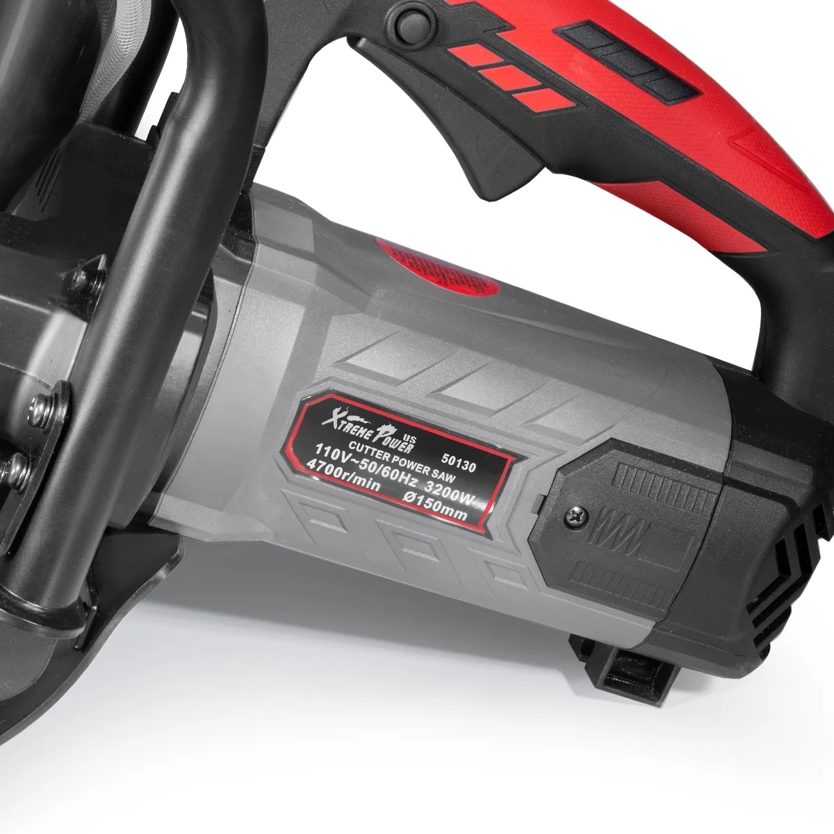 XtremepowerUS 14" Electric Concrete Saw, 2600W/15A Motor, Circular Saw Cutter With 5" Cutting Depth, Wet/Dry Disk Saw Cutter Includes Water Line, Pump For Stone, Brick, Porcelain, Concrete - Image 11