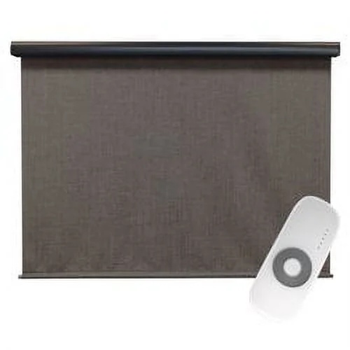 Keystone Fabrics Premium Motorized Outdoor Patio Sun Shade 10ft Wide (Tan) - Image 16