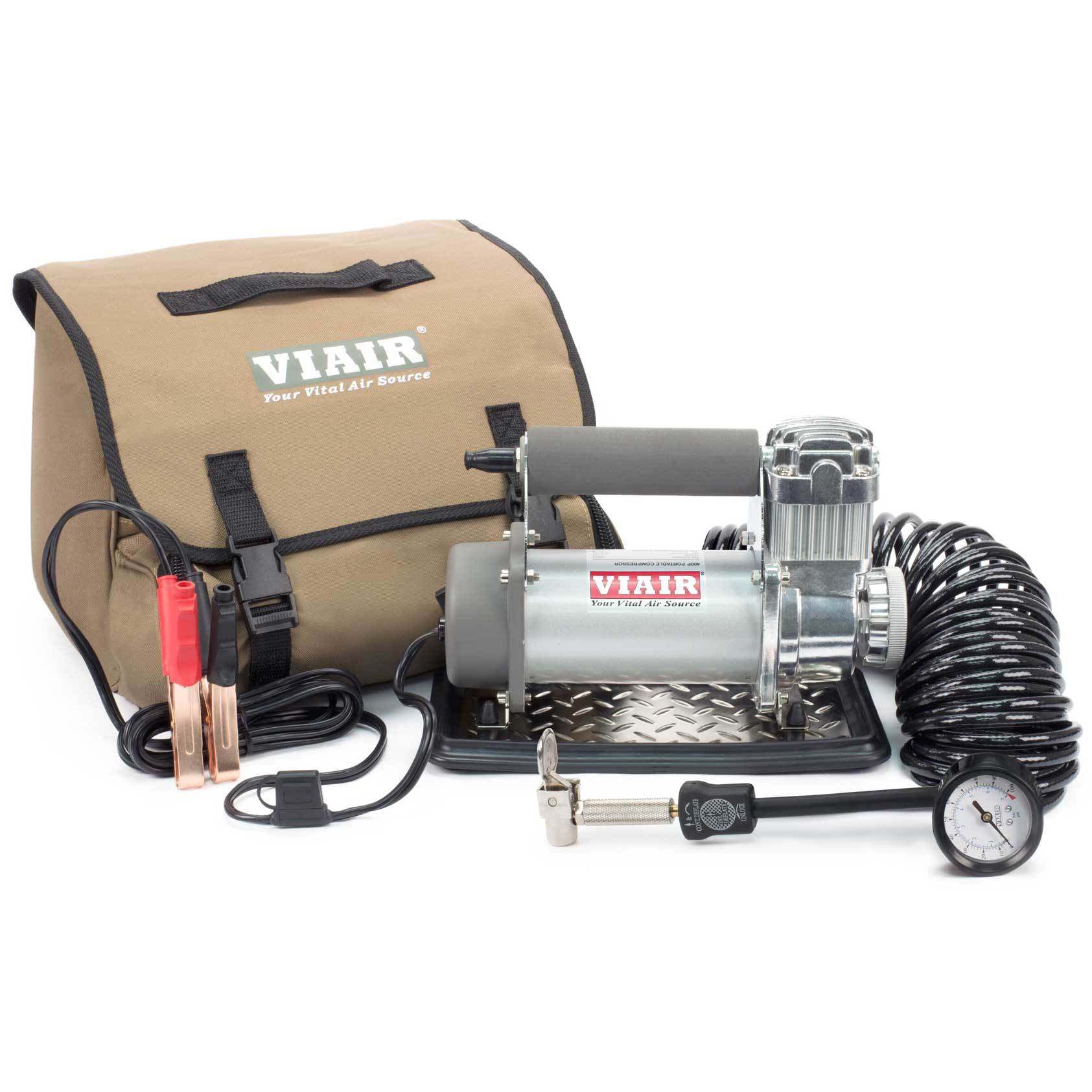 Viair 400P Portable 12V 33% Duty 150 PSI Compressor Kit for Tires up to 35" - Image 3