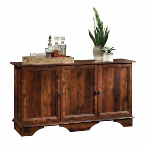 Sauder Viabella Storage Cabinet, Curado Cherry Finish