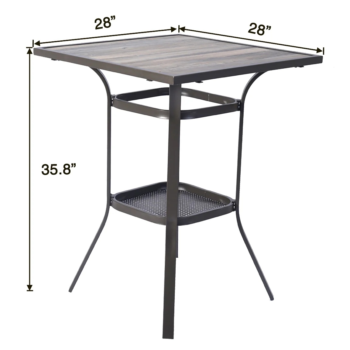 Kozyard Isabella High Swivel Bar Stools/Chair Set for Home Patio, Back Yard, Cafes, Bistro, Restaurants and Chic Bars (Aqua) - Image 8