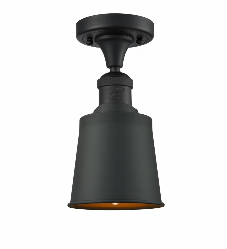 Innovations Lighting - Addison - 1 Light Semi-Flush Mount In Traditional Style-9 - Image 4