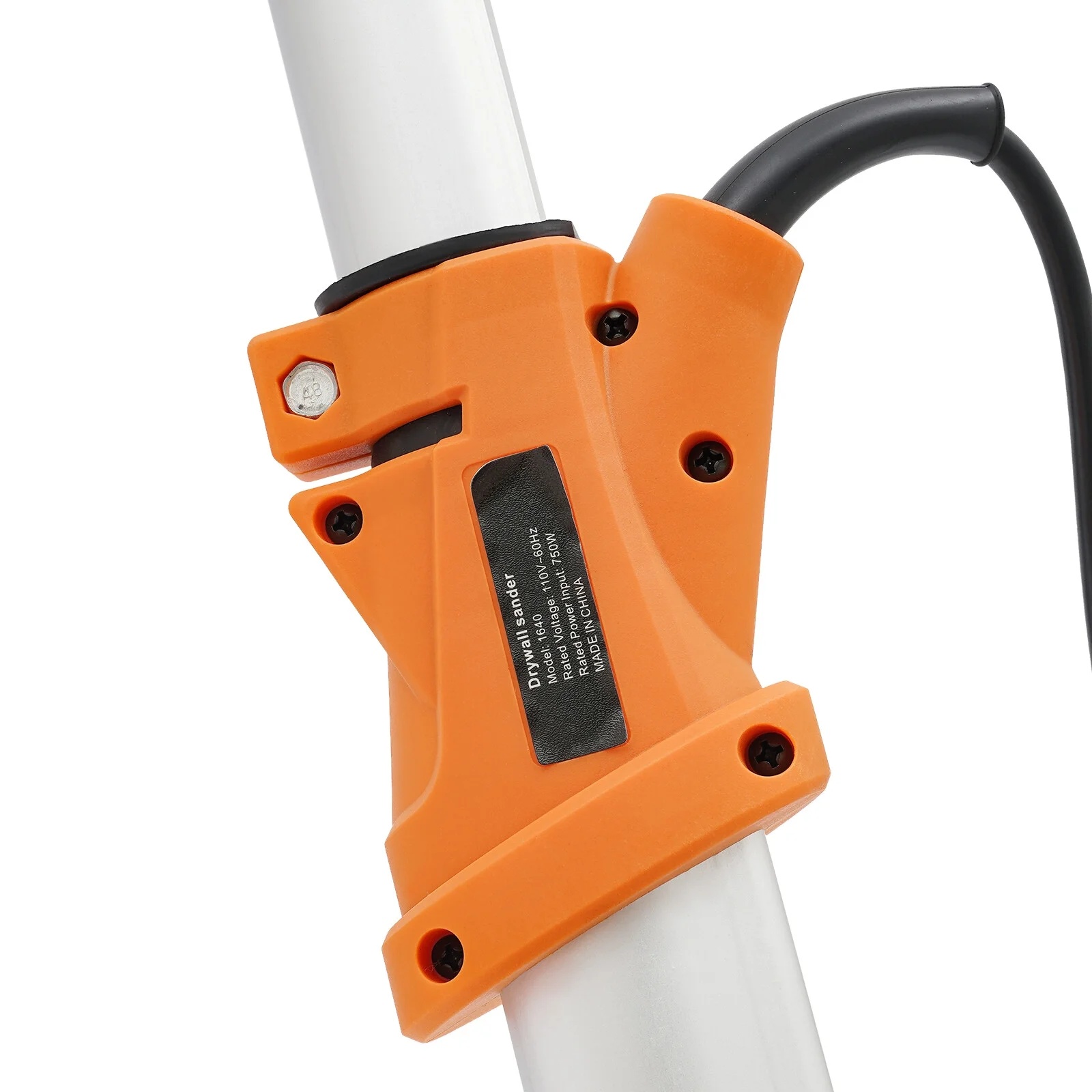 6 Gear Speed Orange Aluminum Alloy Electric Drywall Sander Vacuum with Dust Collection for Electric Ceiling and Wall - Image 9