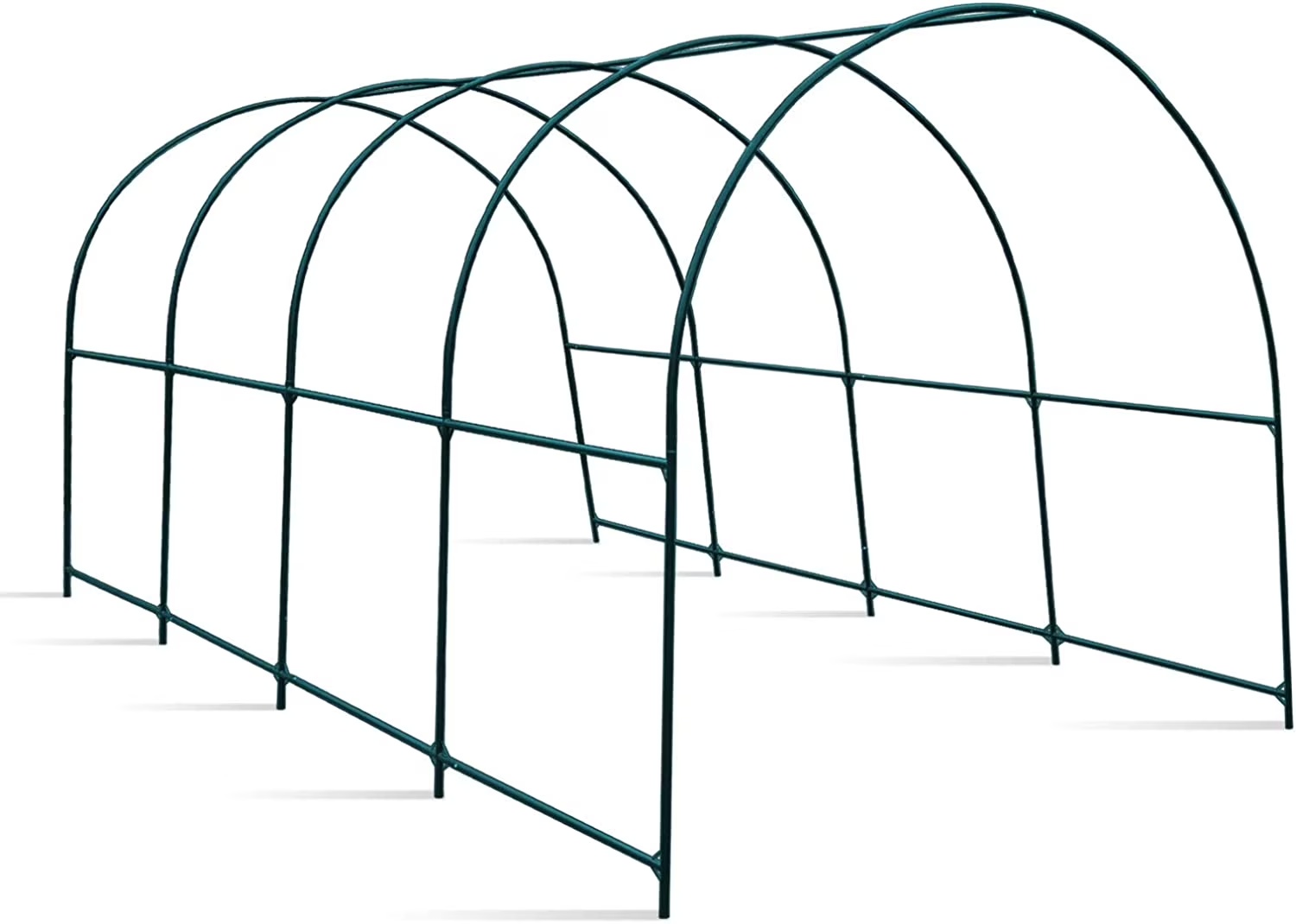 YardGrow Large Garden Support Arch Frame Climbing Plant Arch Arbor for Various Climbing Plant Roses Vines Birthday Wedding Party Decoration Pergola Frame (6.5 x 7 x 7.2ft) - Image 7