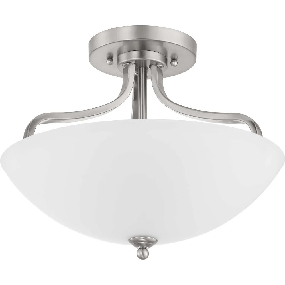 Progress Lighting - Three Light Semi-Flush Convertible - Close-to-Ceiling - - Image 2