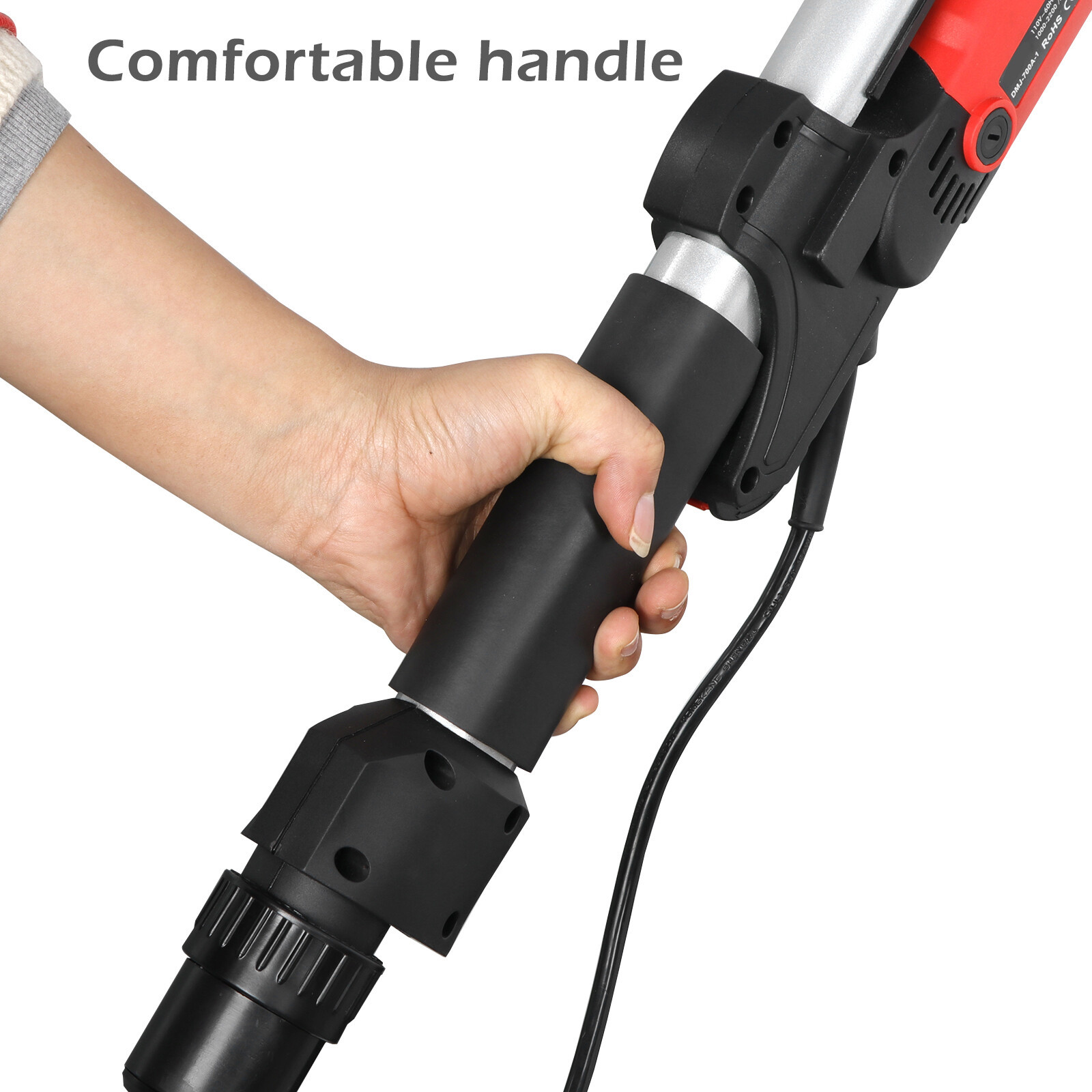 ZenStyle Commercial Electric Drywall Sander 800W Adjustable Speed with Sanding Pads - Image 4