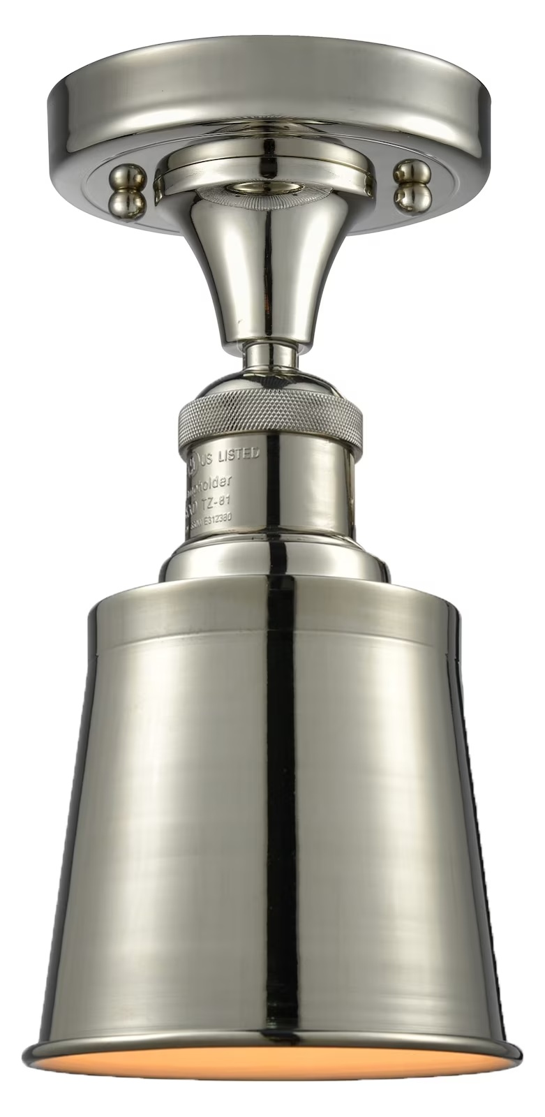 Innovations Lighting - Addison - 1 Light Semi-Flush Mount In Traditional Style-9 - Image 3