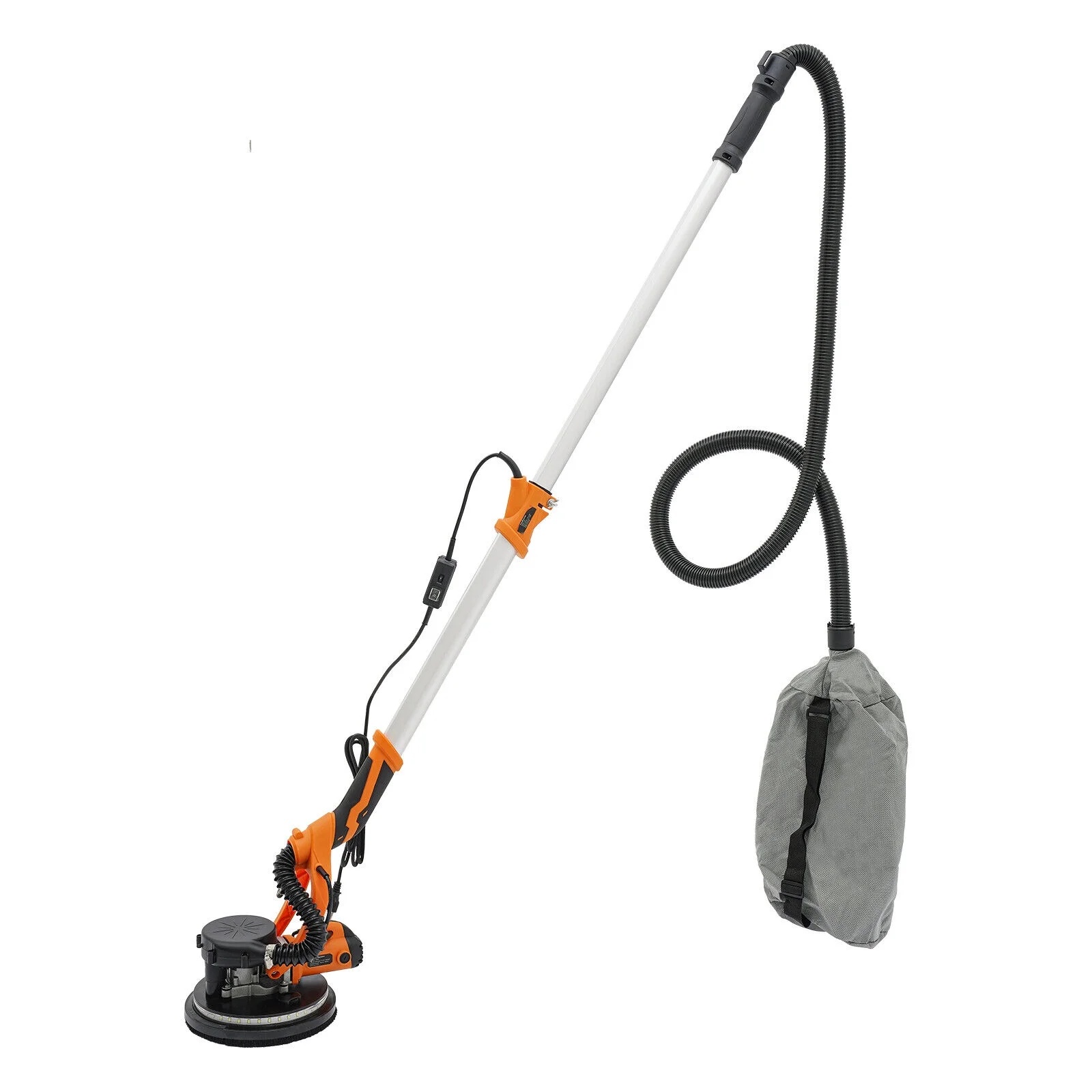 6 Gear Speed Orange Aluminum Alloy Electric Drywall Sander Vacuum with Dust Collection for Electric Ceiling and Wall - Image 6