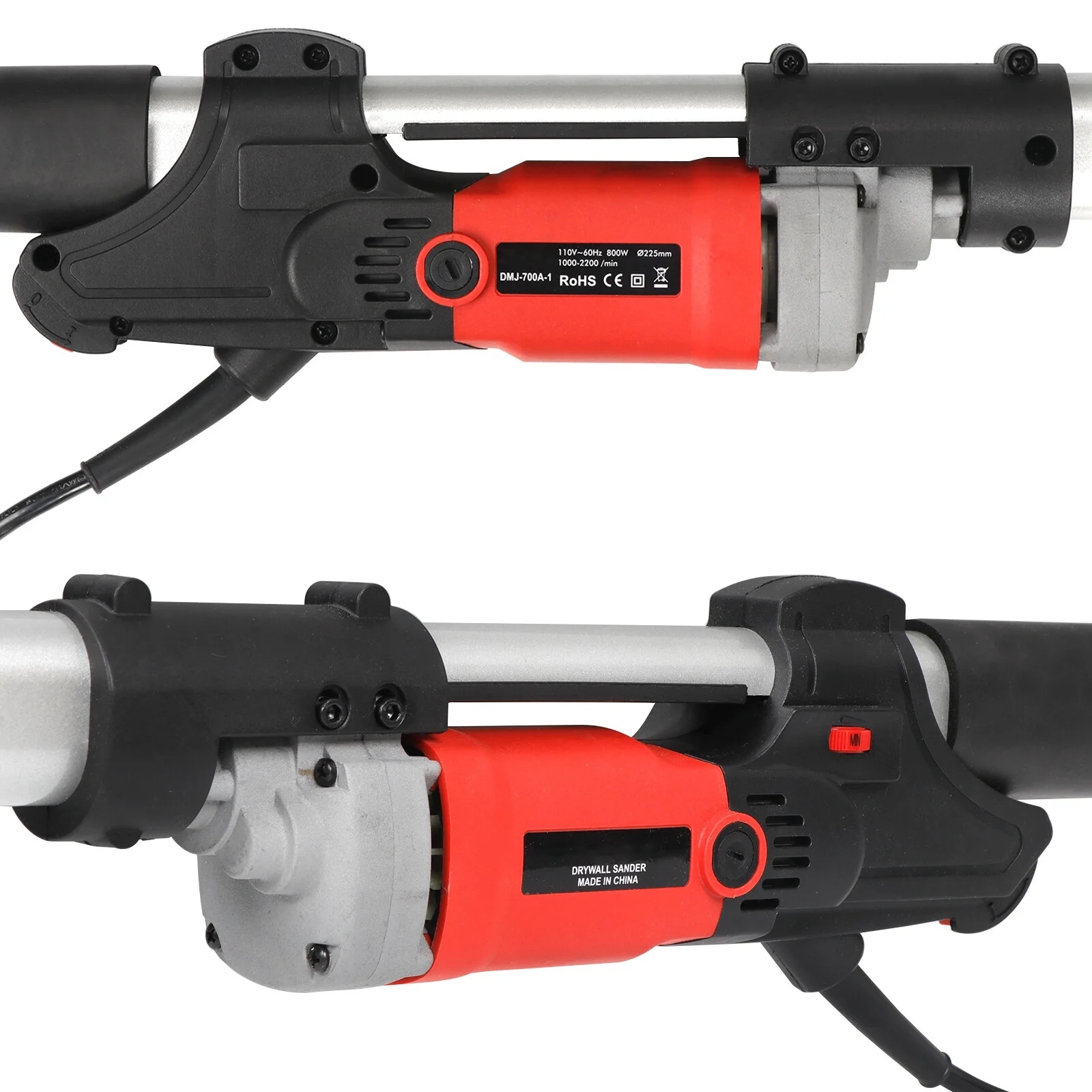 ZenStyle Commercial Electric Drywall Sander 800W Adjustable Speed with Sanding Pads - Image 11