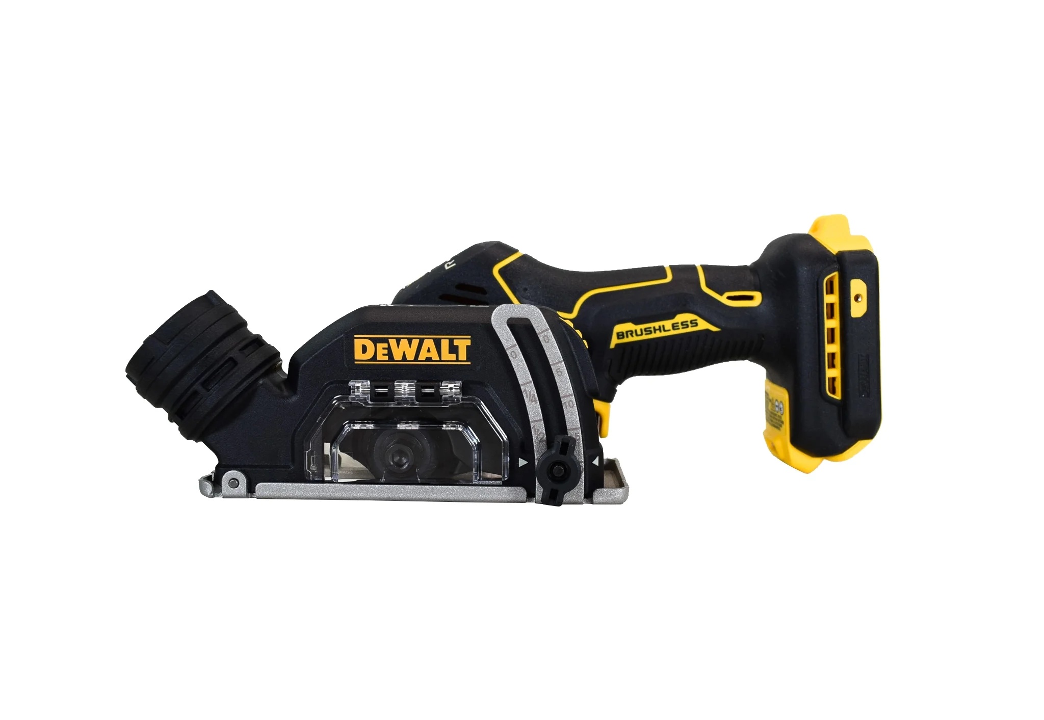 DeWalt DCS438E1 20V MAX XR Cordless Brushless 3" Cut-Off Tool Kit with 1.7Ah Compact Battery, Charger & Tool Case - Image 2