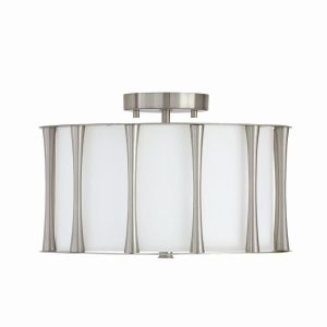 Capital Lighting - Bodie - 3 Light Semi-Flush Mount In Vintage Style-9 Inches