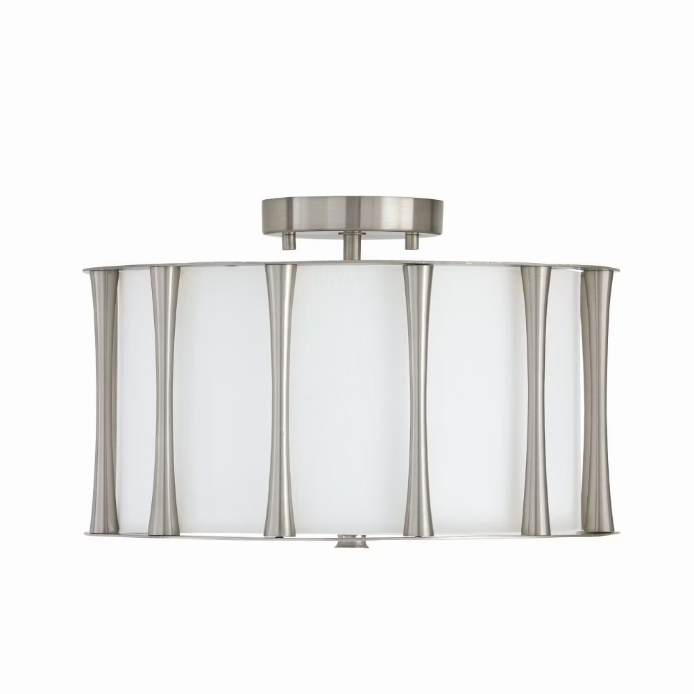 Capital Lighting - Bodie - 3 Light Semi-Flush Mount In Vintage Style-9 Inches