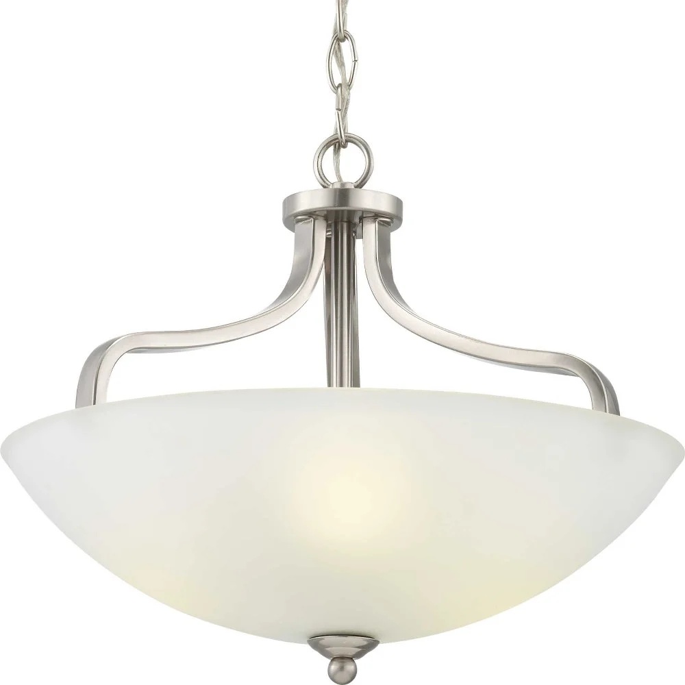 Progress Lighting - Three Light Semi-Flush Convertible - Close-to-Ceiling - - Image 7