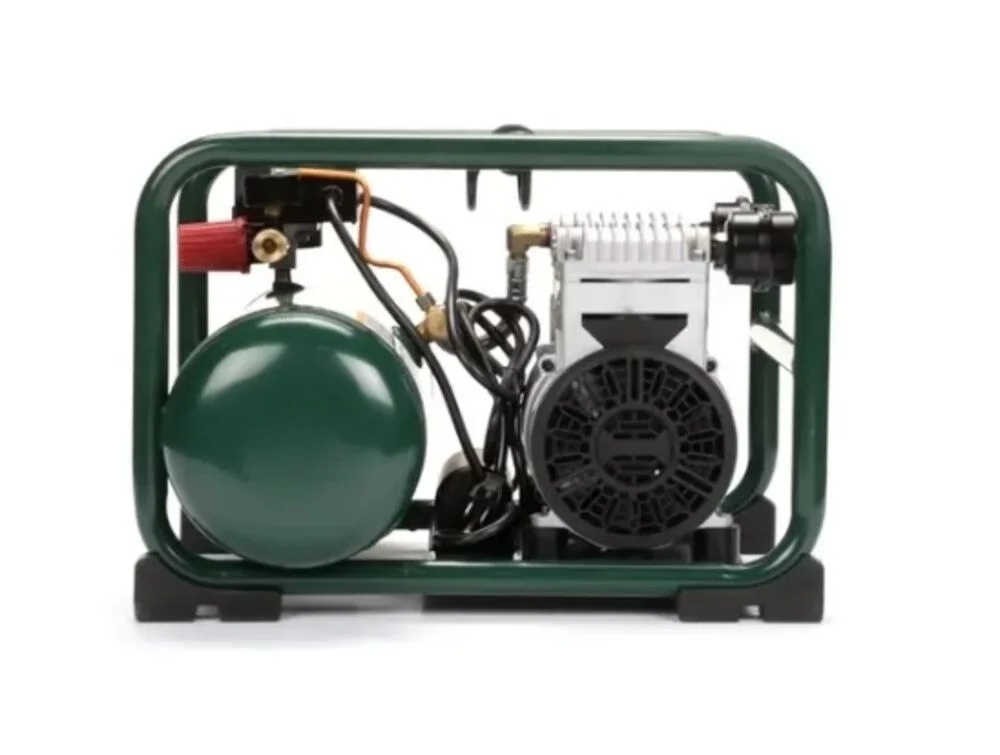 Rolair 2 Horsepower 115 Volt Hand Carry Portable Quiet Operation Air Compressor - Image 2