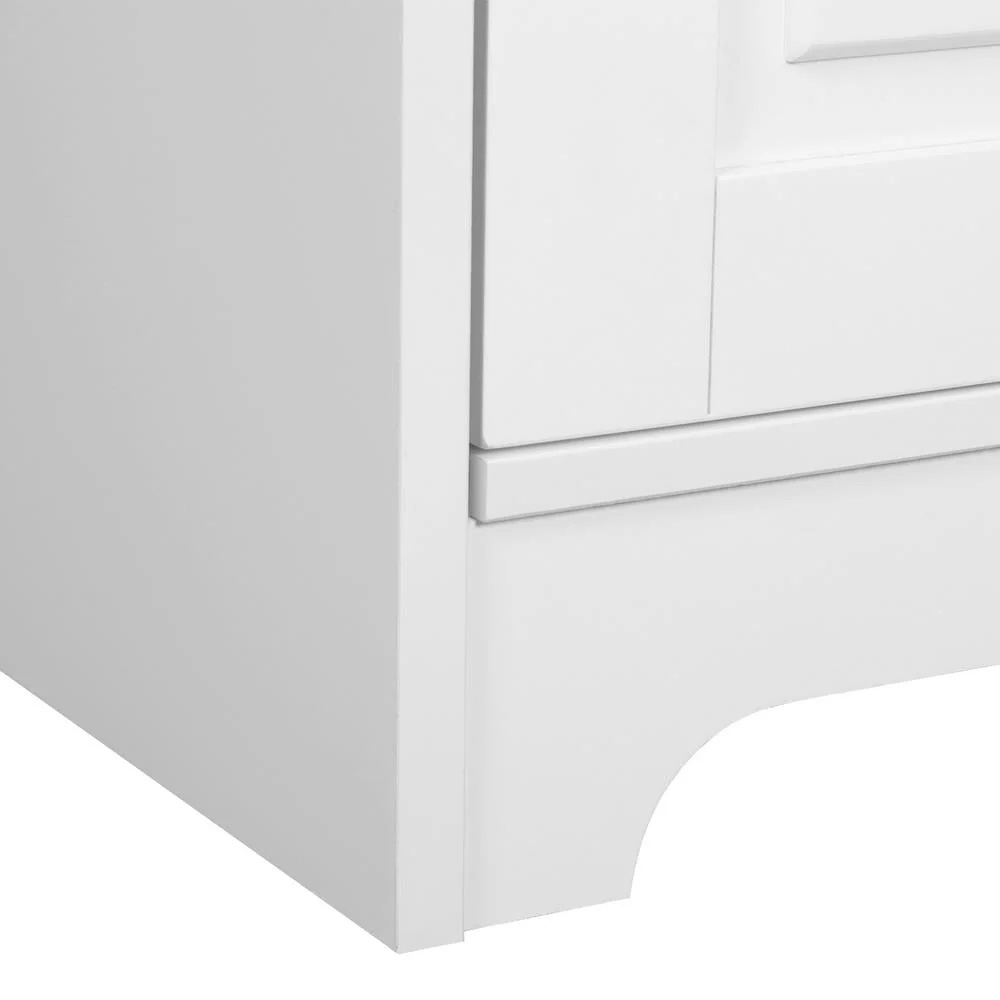 Ktaoxn 72" Kitchen Pantry Cabinet with Doors and Shelves Wood Utility Cabinets-Storage Cabinet for Kitchen,Office, Classroom, Pantry, White - Image 9