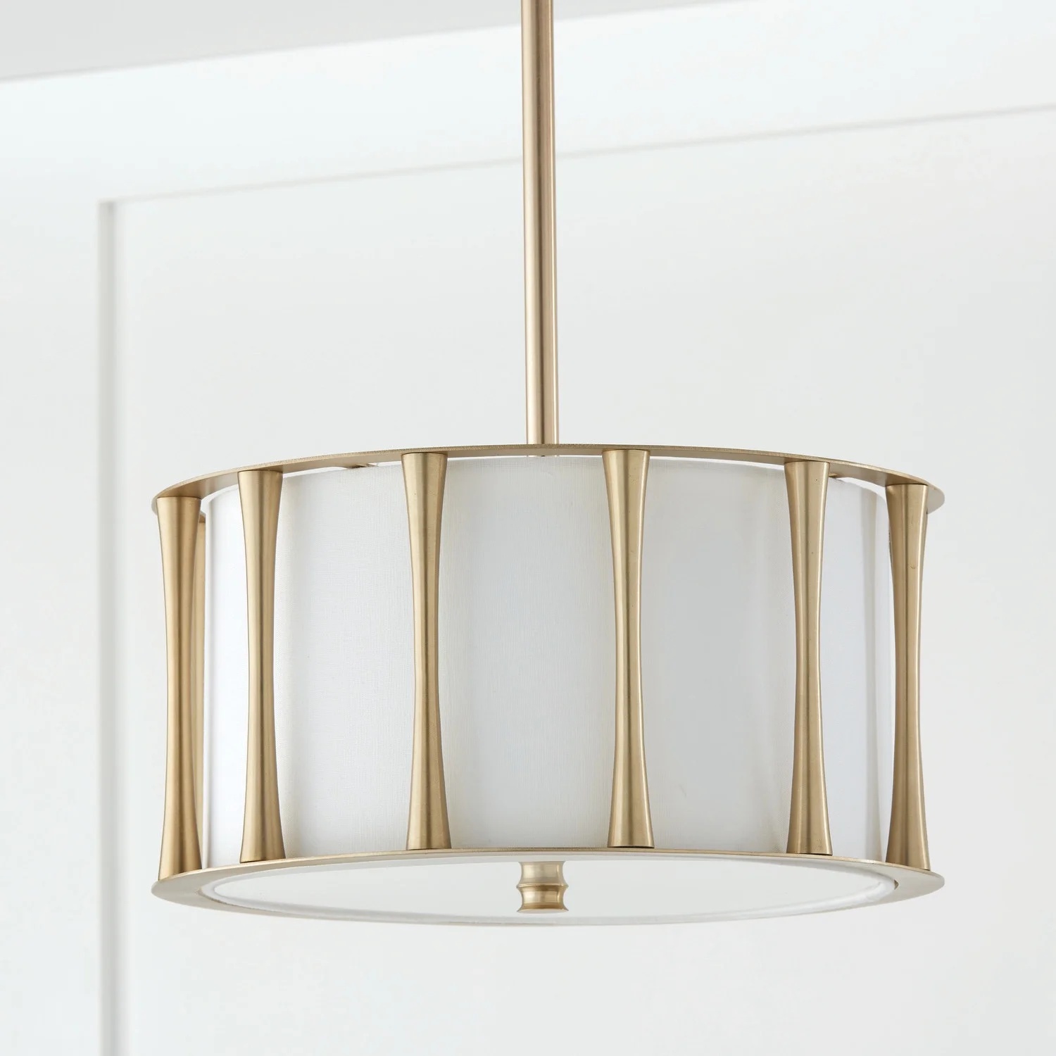 Capital Lighting - Bodie - 3 Light Semi-Flush Mount In Vintage Style-9 Inches - Image 7