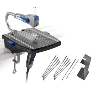 Dremel MS20-01 Moto-Saw 0.6 Amp Corded Scroll Saw for Plastic, Laminates, and Metal