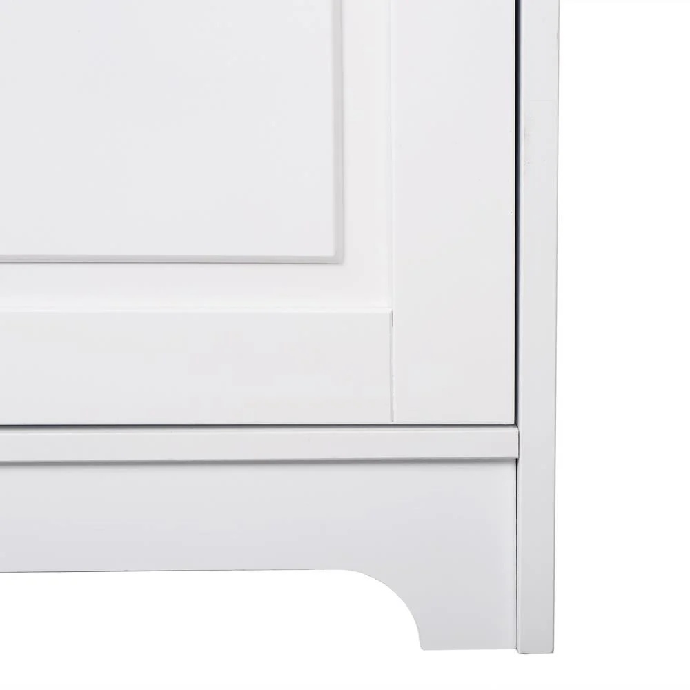 Ktaoxn 72" Kitchen Pantry Cabinet with Doors and Shelves Wood Utility Cabinets-Storage Cabinet for Kitchen,Office, Classroom, Pantry, White - Image 5