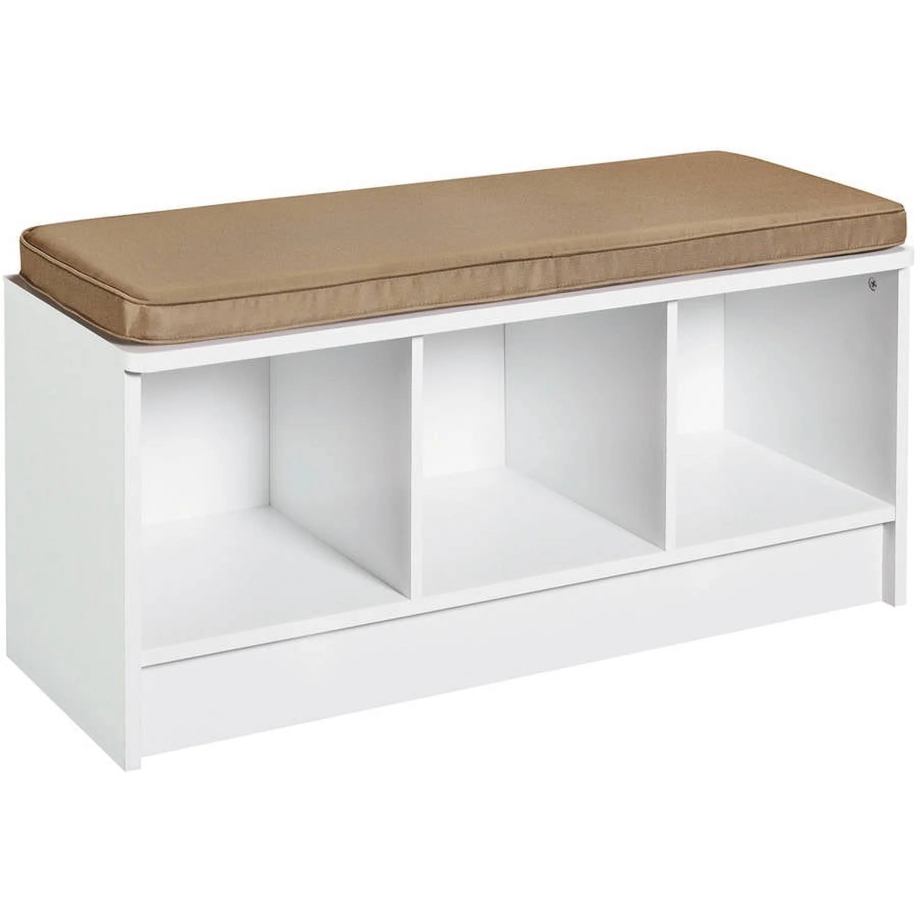 ClosetMaid 3-Cube Entryway Storage Bench, White - Image 5