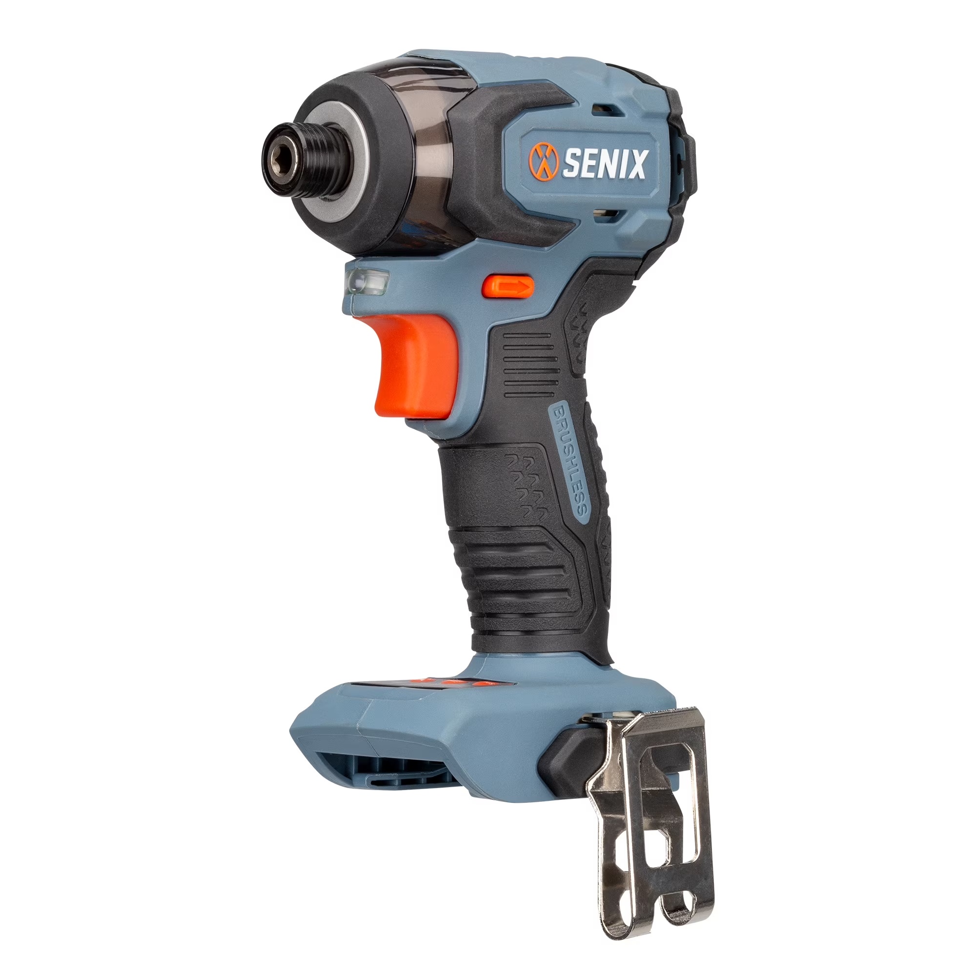 SENIX 20 Volt Max* 1/4-Inch Impact Driver, Brushless Motor, 130 Foot-Pound of Max Torque, 3000 RPM (Battery, Charger and Soft Bag Included) PDIX2-M2 - Image 3