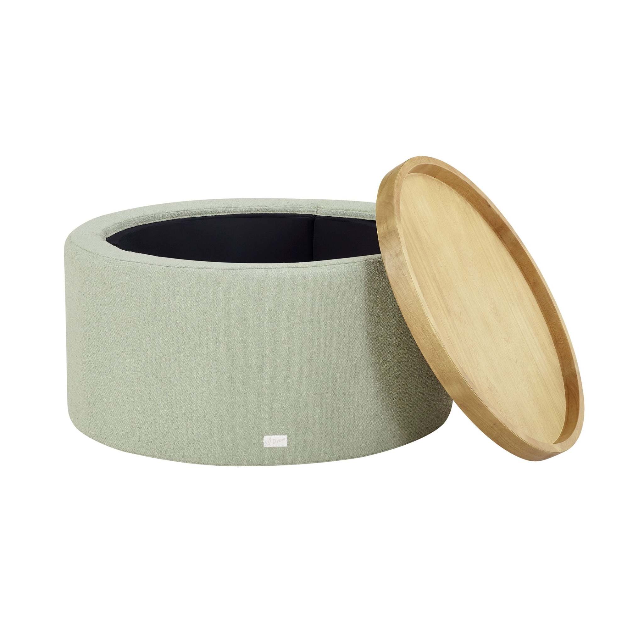 Beautiful Drew Stowaway Coffee Table with Storage by Drew Barrymore, Sage - Image 5