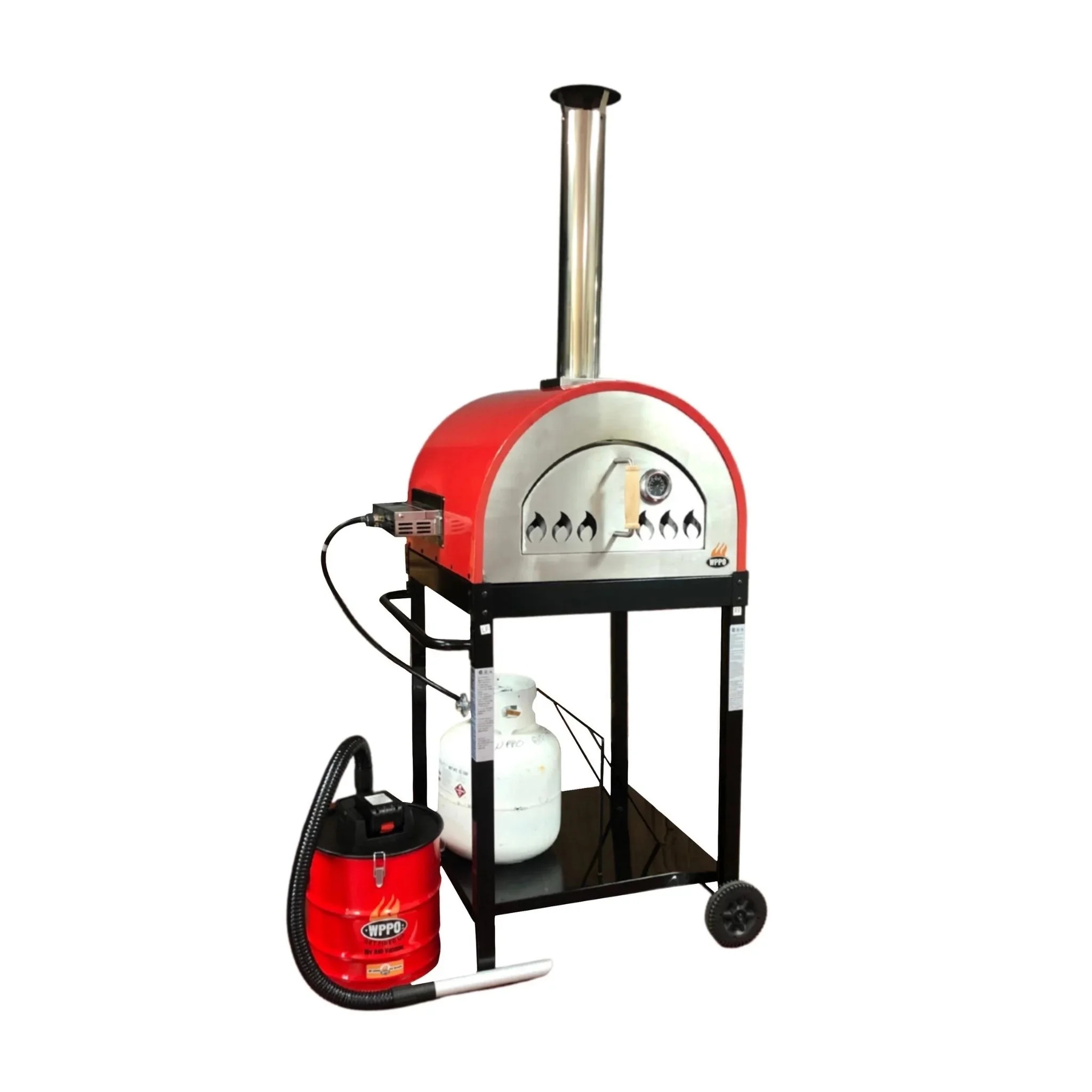 WPPO WKAV-120v 120V 1200W Corded Ash Vacuum with Attachments - Image 2
