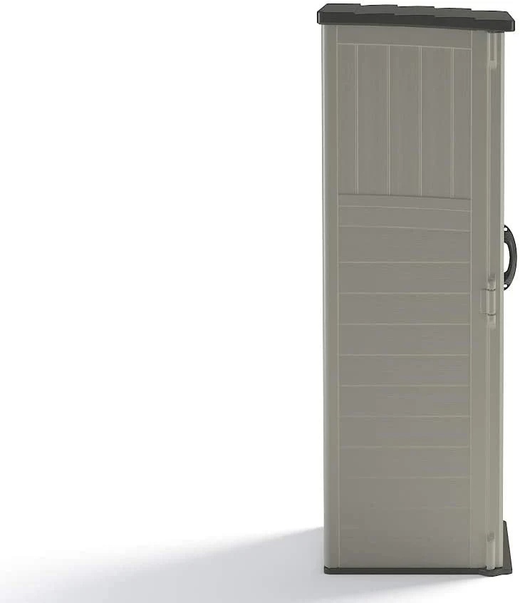 Suncast BMS1250 Resin Vertical Storage Shed Building, 22 cubic feet - Image 5