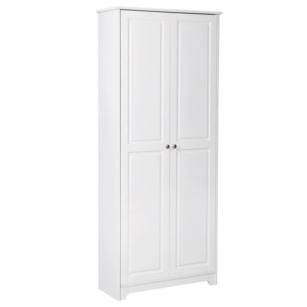 Ktaoxn 72" Kitchen Pantry Cabinet with Doors and Shelves Wood Utility Cabinets-Storage Cabinet for Kitchen,Office, Classroom, Pantry, White - Image 8