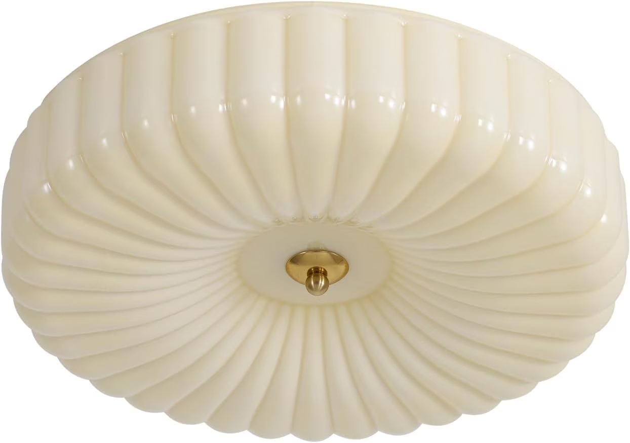 KCO Lighting Mid Century Modern LED Ceiling Lights Mint Green Glass Ceiling Lamp Large Hallway Ceiling Light - Image 9