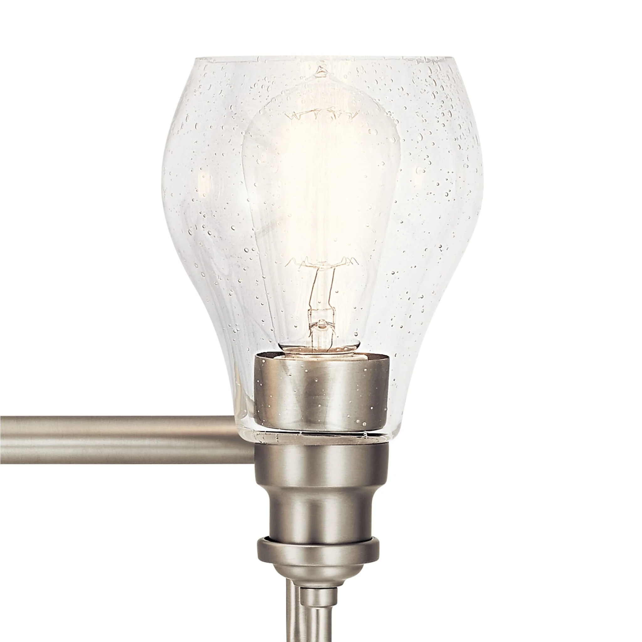 45392NI-Kichler Lighting-Greeier - 3 Light Bath Vanity Approved for Damp Locations - with Transitional inspirations - 10.25 inches tall by 23.75 - Image 6