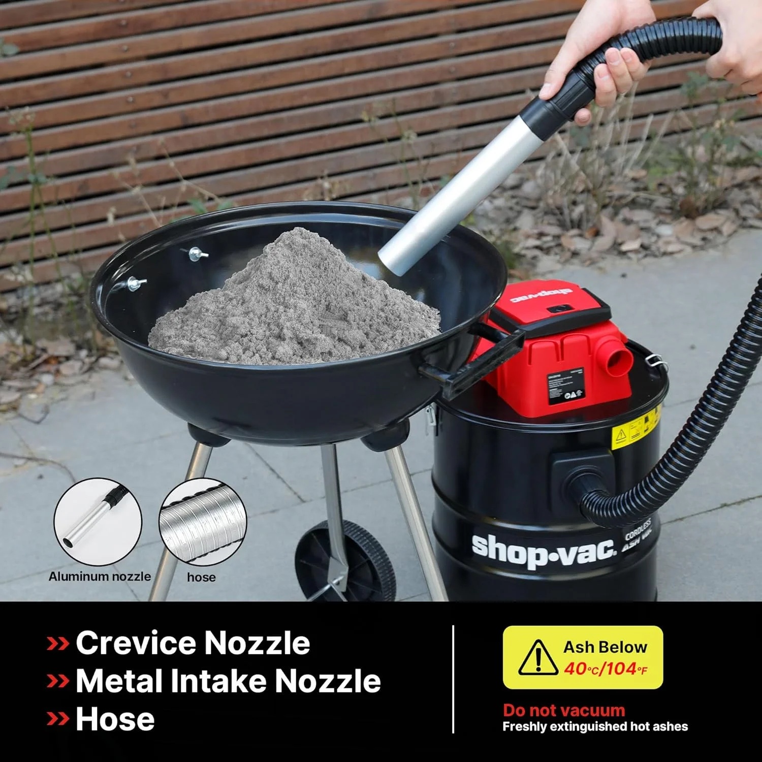 Shop-Vac 20V Cordless 5 Gallon Ash Vacuum - Image 2