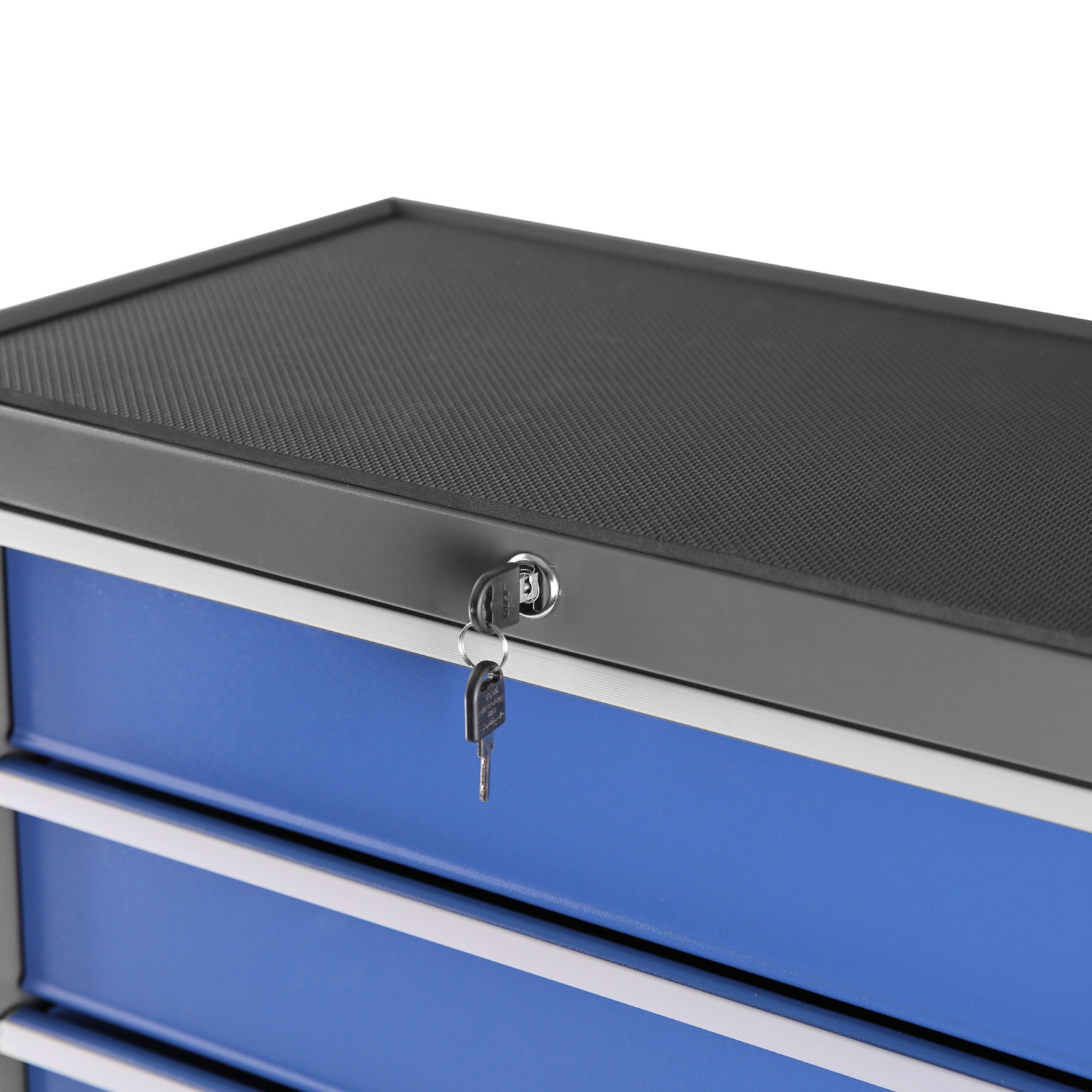 5 Drawers Rolling Tool Chest with Wheels, Portable Rolling Tool Box on Wheels, Tool Cabinet Organizer for Garage, Workshop, Home Crafts Use, Blue - Image 6