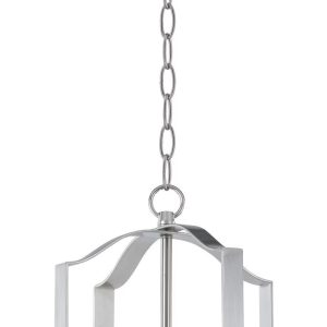 10035SN-Maxim Lighting-Provident-Three Light Pendant-10 Inches wide by 16 inches high-Satin Nickel Finish    -Traditional Installation