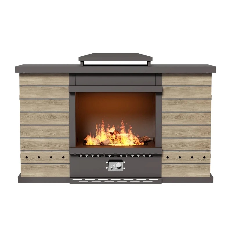 GAZEBETER Outdoor Gas Fireplace, 35" 50000 BTU Patio Gas Fire Pit Propane with Rain Cover, CSA Certified, Adjustable Flame for Deck, Backyard, Balcony - Image 34