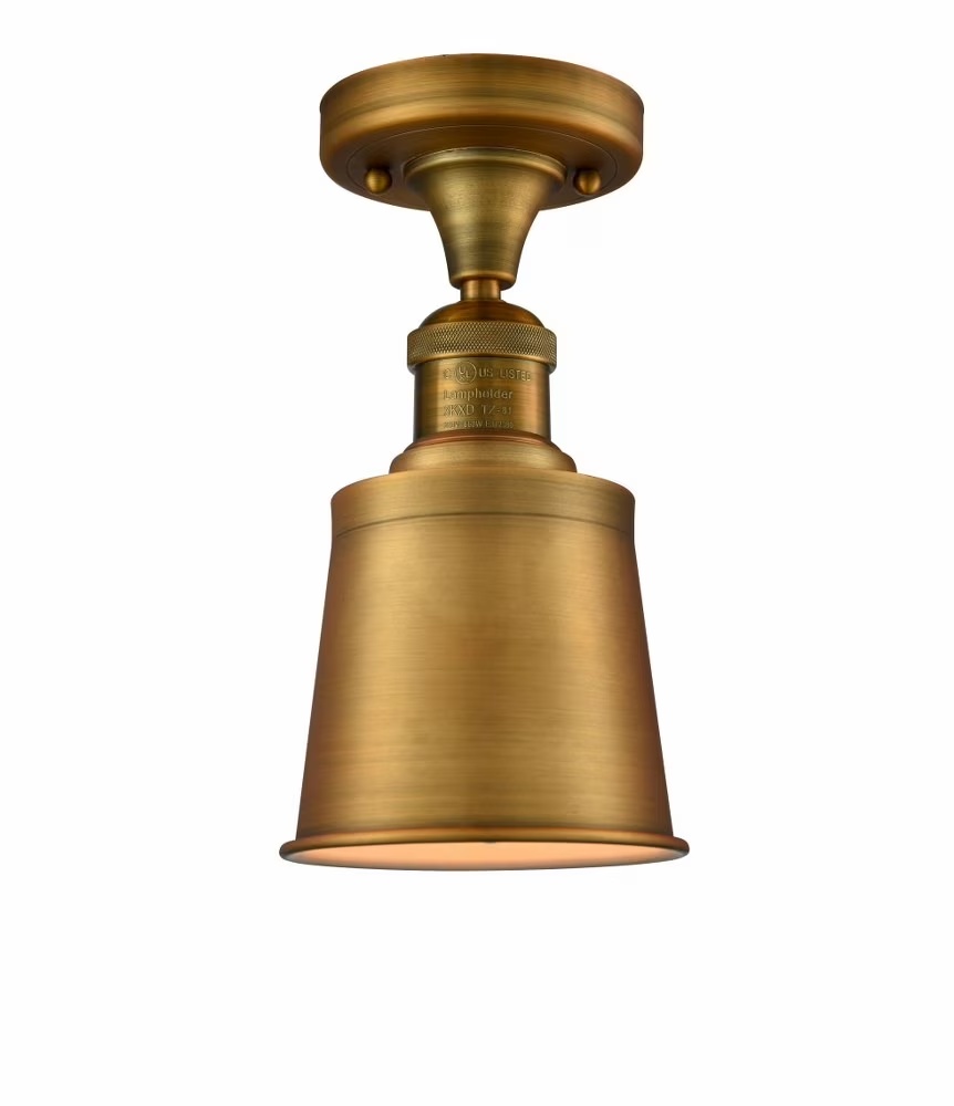 Innovations Lighting - Addison - 1 Light Semi-Flush Mount In Traditional Style-9 - Image 9