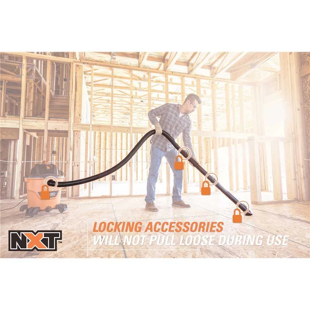 RIDGID Canister Vacuum Cleaner - Long-lasting Motor - Image 5