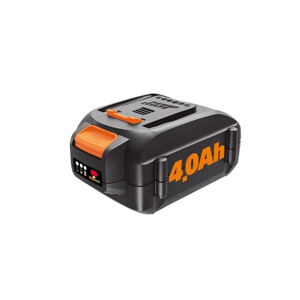 Worx WA3578 20-Volt MaxLithium Power Share 4.0 Ah Rechargeable Battery, Black - Image 2