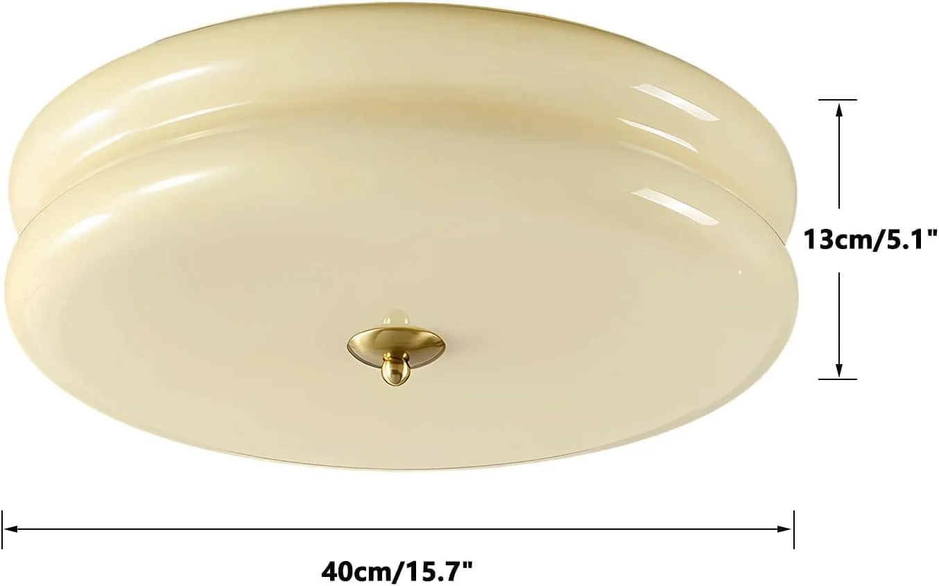 KCO Lighting Mid Century Modern LED Ceiling Lights Mint Green Glass Ceiling Lamp Large Hallway Ceiling Light - Image 21