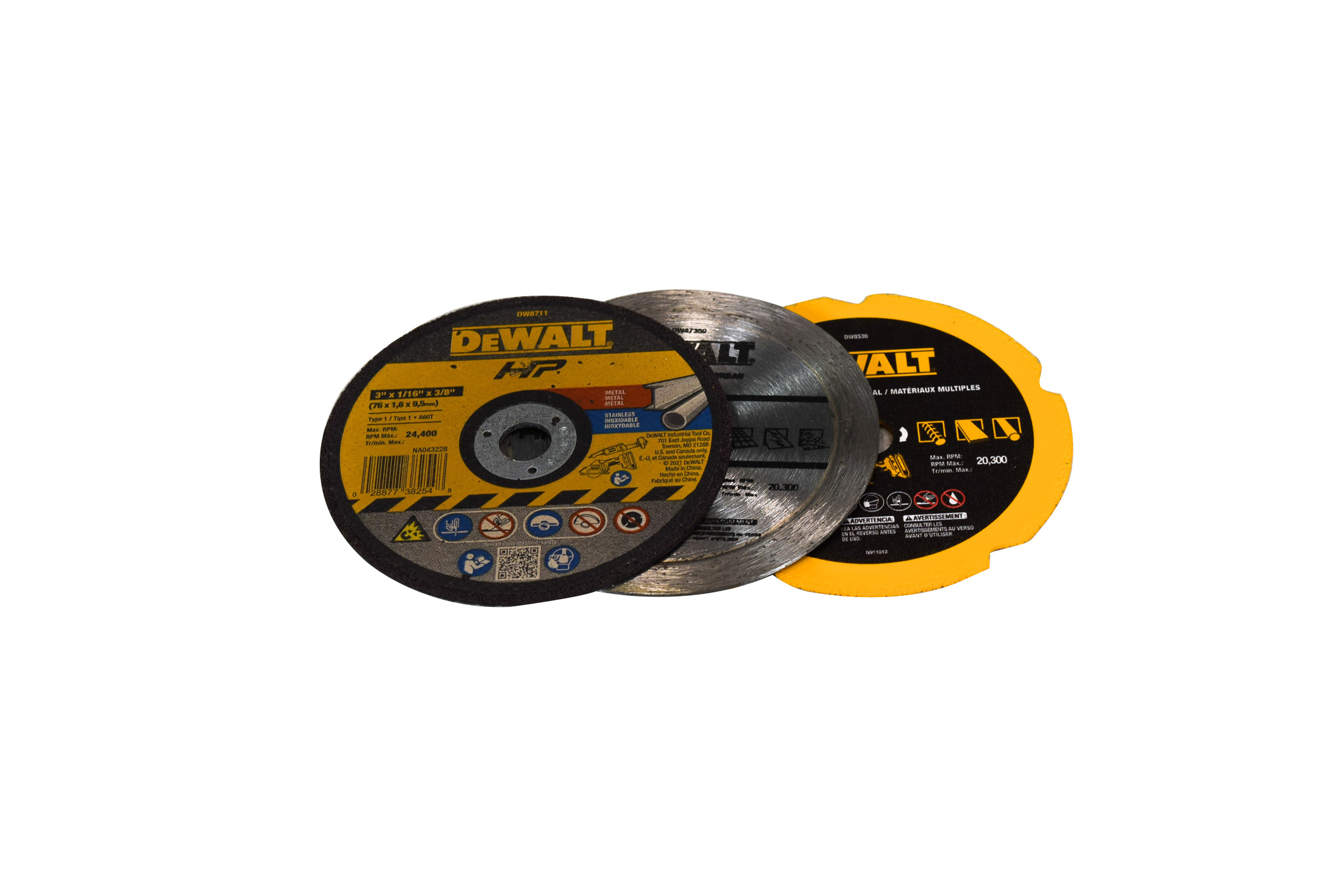DeWalt DCS438E1 20V MAX XR Cordless Brushless 3" Cut-Off Tool Kit with 1.7Ah Compact Battery, Charger & Tool Case - Image 7