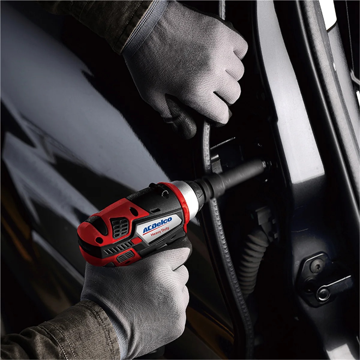ACDelco ACDelco G12 Series 12V Li-ion Cordless 3/8"? Ratchet Wrench & Impact Wrench Combo Tool Kit - Image 8
