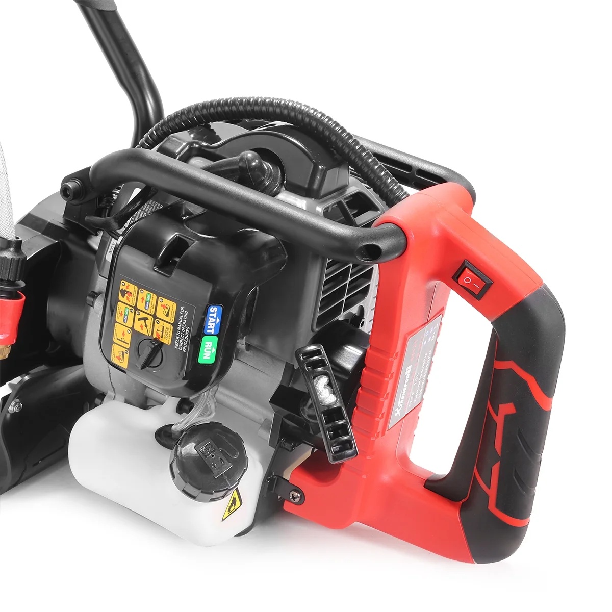 XtremepowerUS 14" Electric Concrete Saw, 2600W/15A Motor, Circular Saw Cutter With 5" Cutting Depth, Wet/Dry Disk Saw Cutter Includes Water Line, Pump For Stone, Brick, Porcelain, Concrete - Image 15