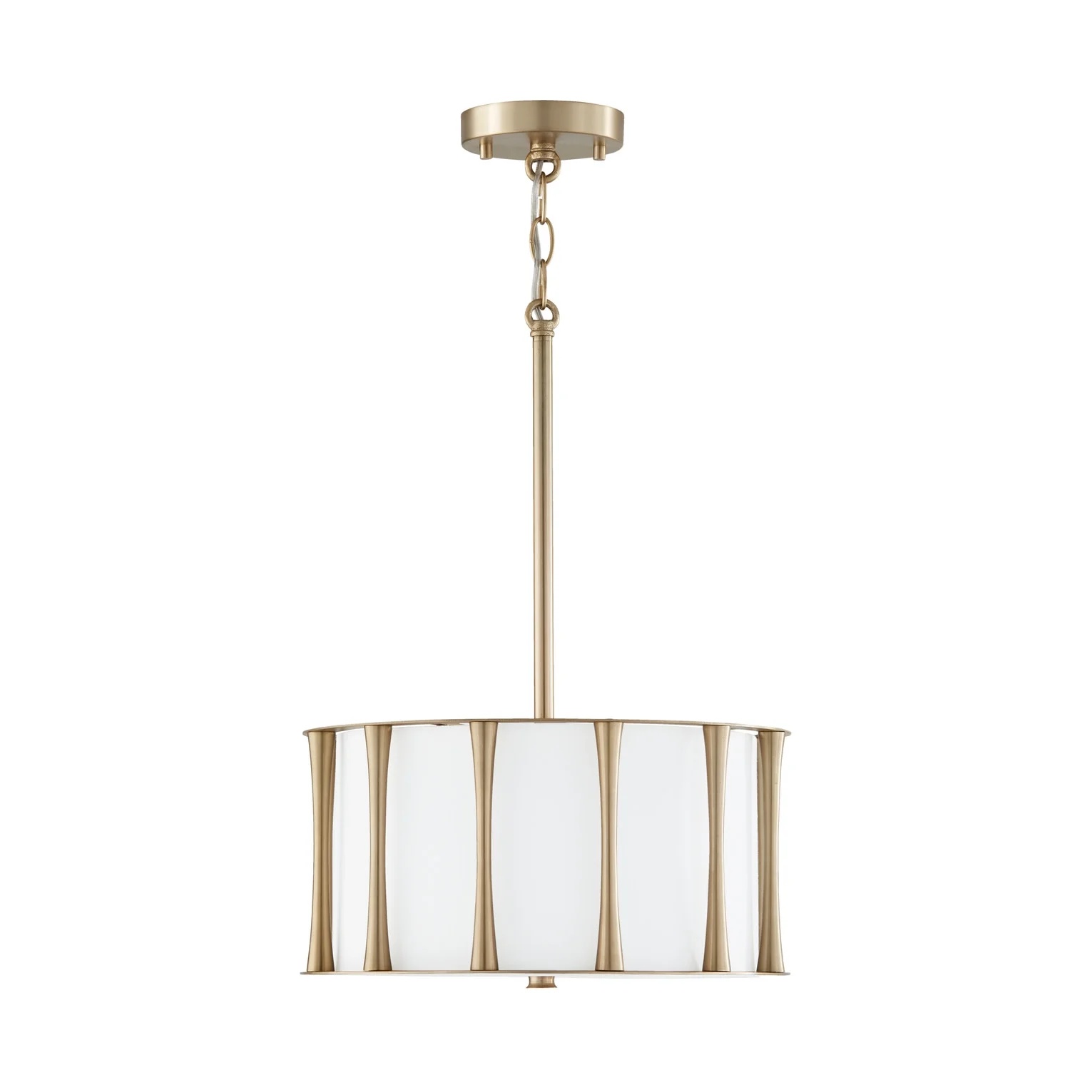 Capital Lighting - Bodie - 3 Light Semi-Flush Mount In Vintage Style-9 Inches - Image 2