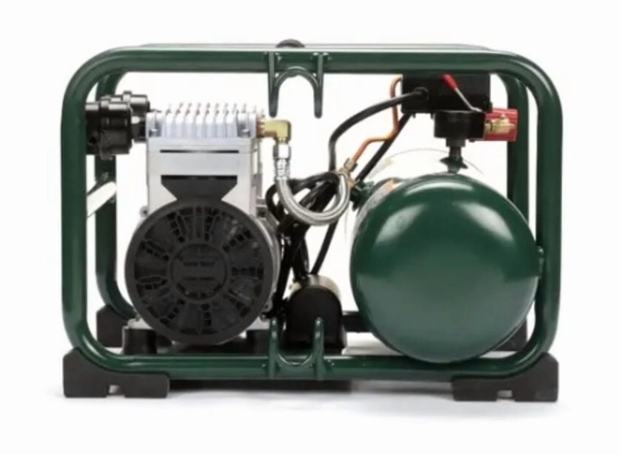 Rolair 2 Horsepower 115 Volt Hand Carry Portable Quiet Operation Air Compressor - Image 3
