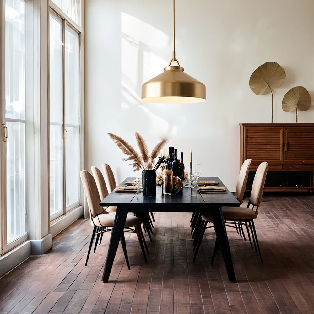 VersaGlow Premium Metal Pendant Light 16",Versatile Lighting,Ceiling Lights in Dining Room,Living Room,BathRoom - Image 4