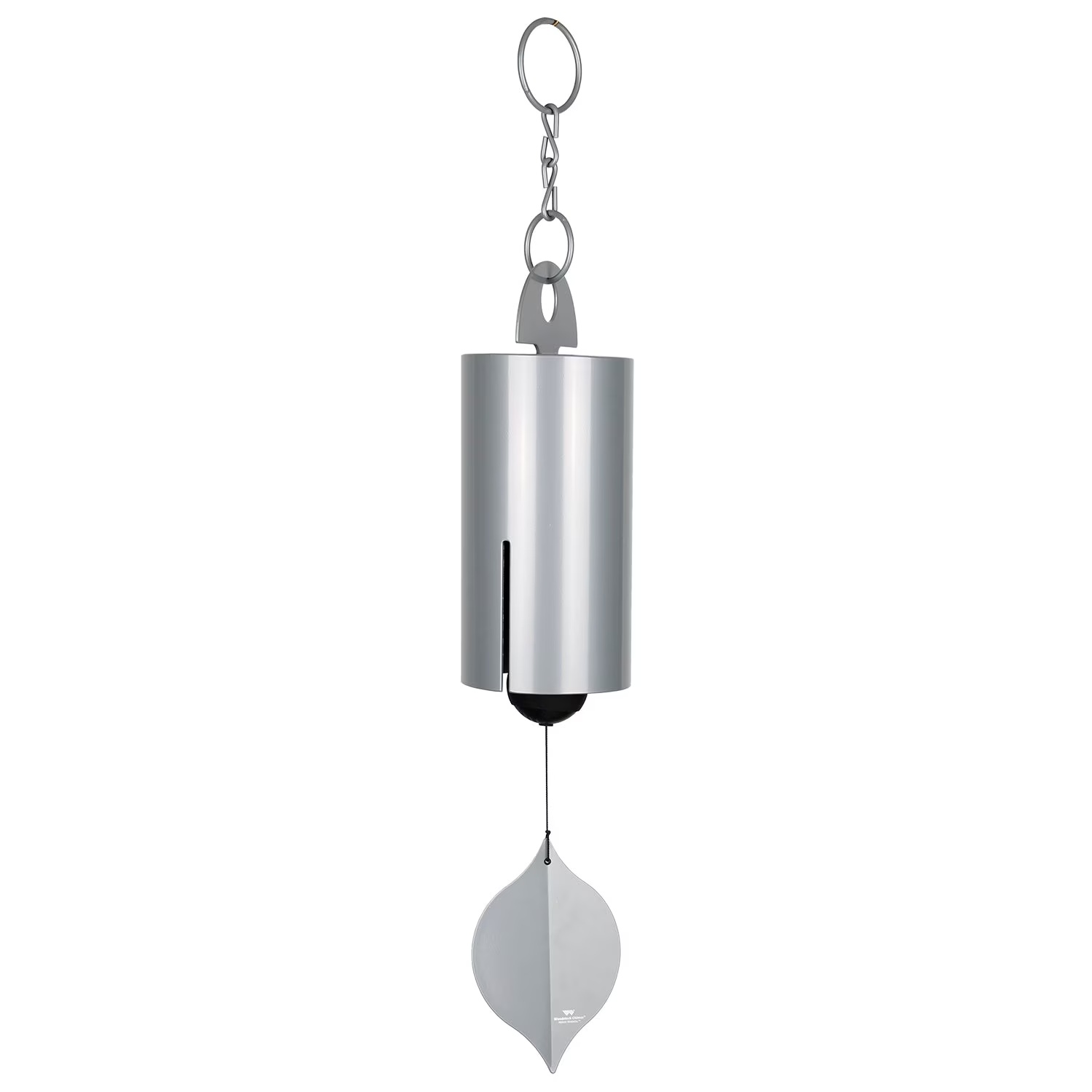 Woodstock Windchimes Heroic Windbell Harbor Gray, Wind Chimes For Outside, Wind Chimes For Garden, Patio, and Outdoor D-cor, 40"L