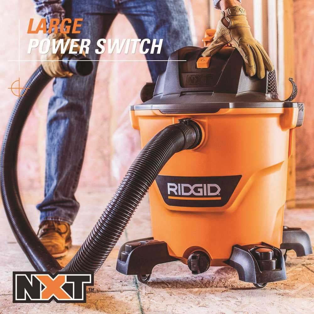 RIDGID Canister Vacuum Cleaner - Long-lasting Motor - Image 2
